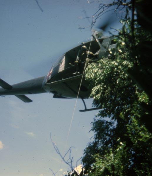 MedEvac helicopter