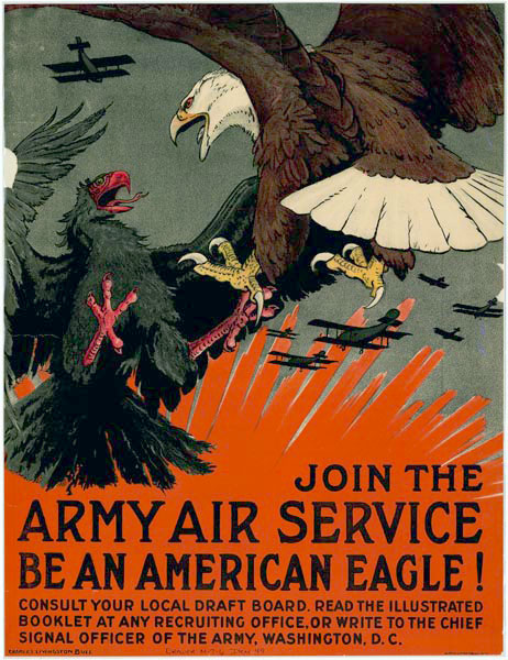 Army Air Service recruitment poster