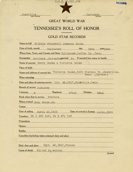 Wilkins S. Jackson Banks