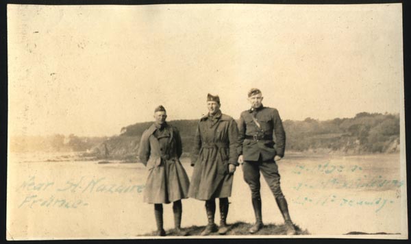 Lt. Palmer Olson, Lt. Robert Williams, Lt. Robert McGeachy