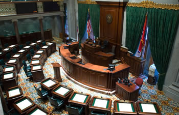 Senate Chambers Photo